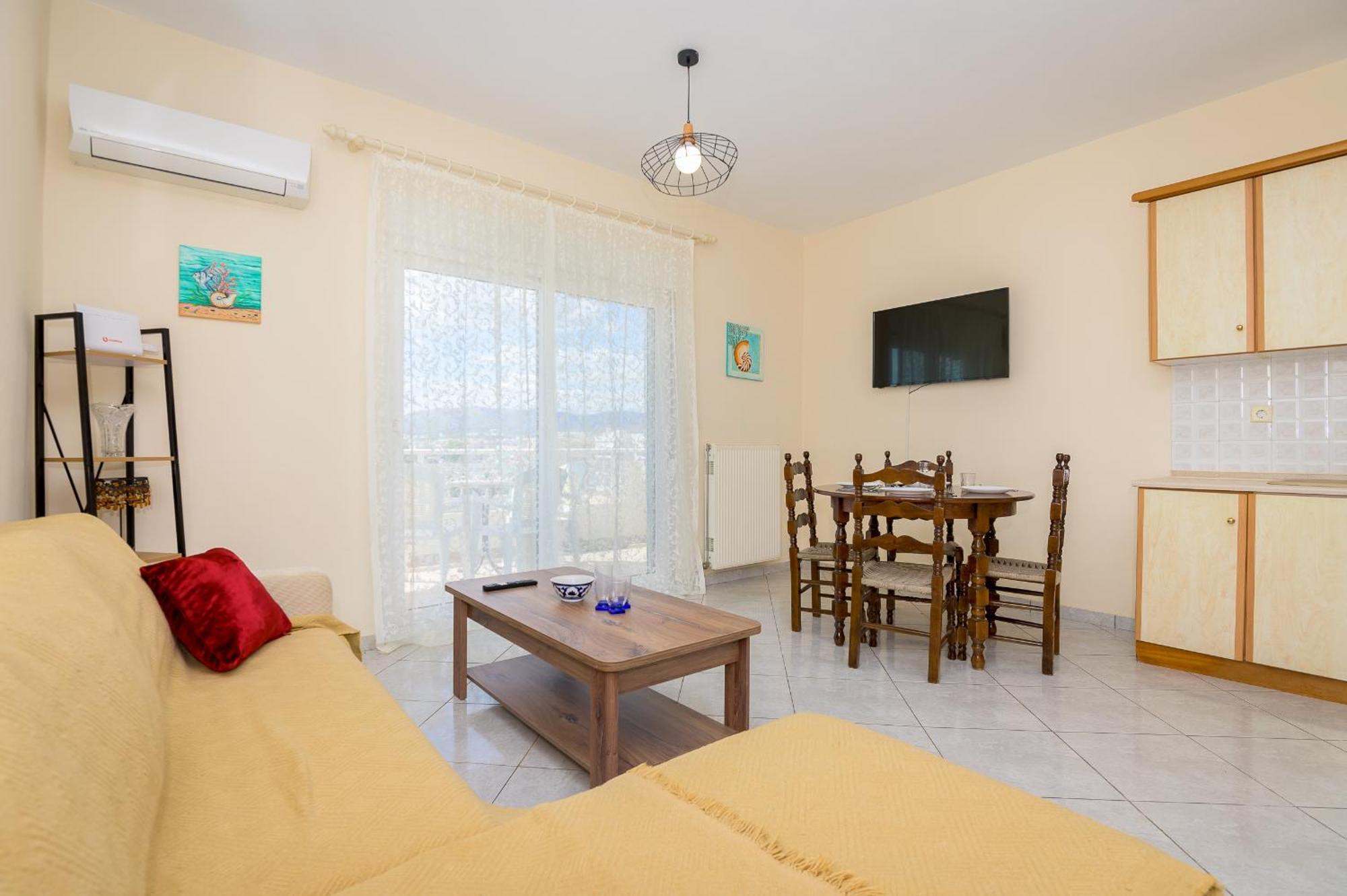 Sea View Apartment Néa Khilí Dış mekan fotoğraf