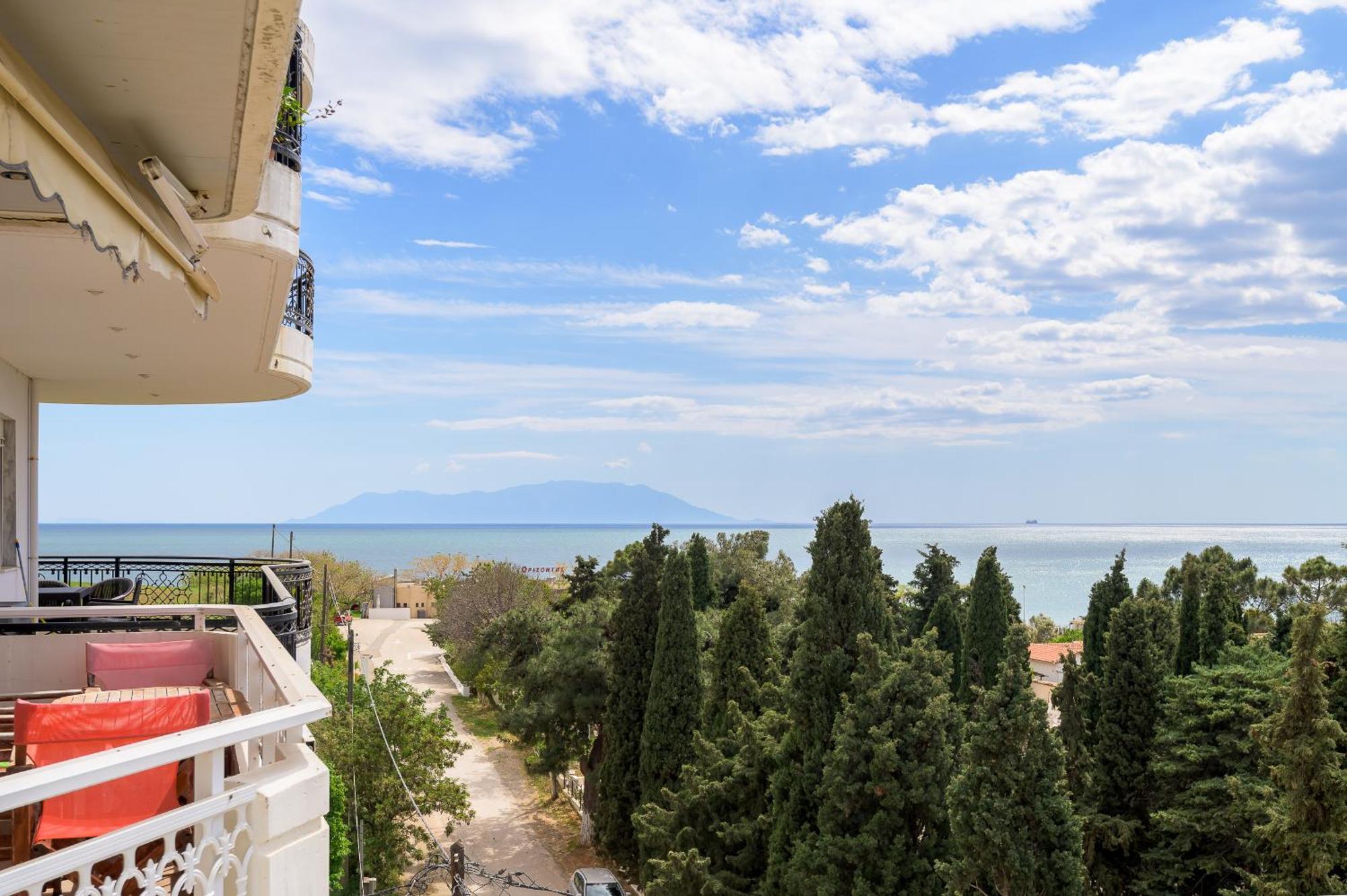 Sea View Apartment Néa Khilí Dış mekan fotoğraf
