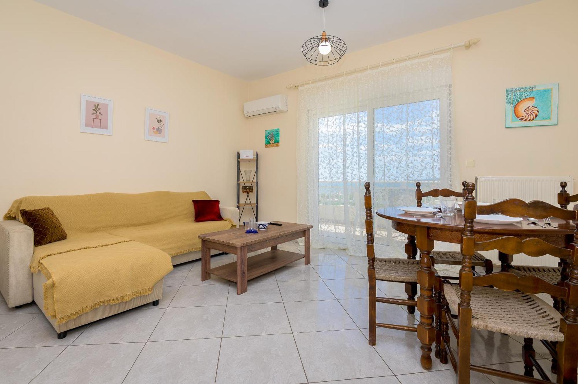 Sea View Apartment Néa Khilí Dış mekan fotoğraf